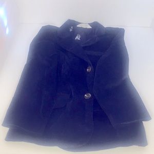 Velvet suit jacket